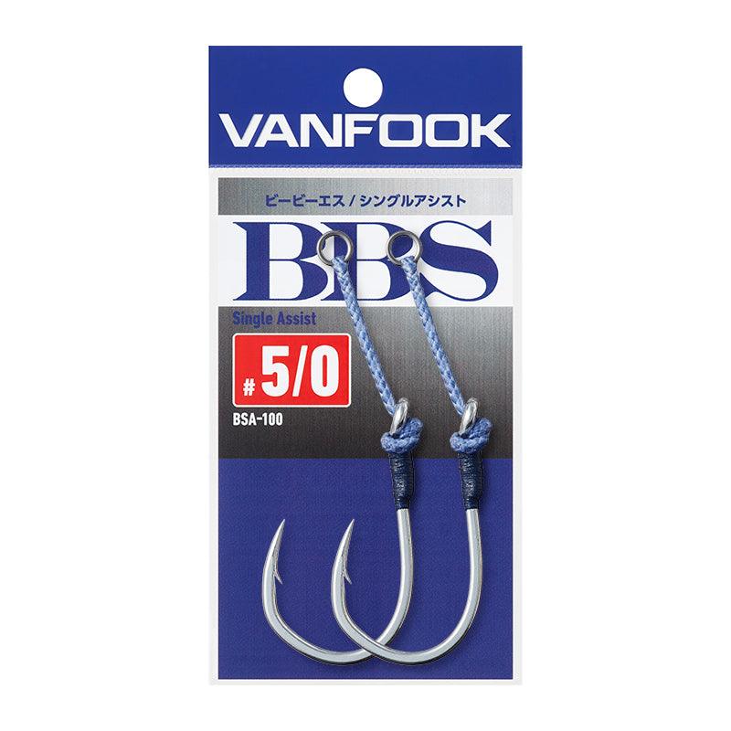 Assist Hook - Single Twin - Vanfook - BSA-100 BBS Single Assist - The Fishermans Hut