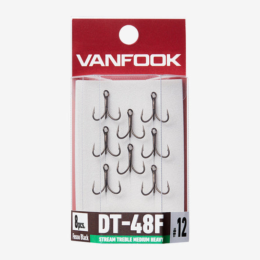 Freshwater Hook - Vanfook - DT-48F Stream Treble Medium Heavy