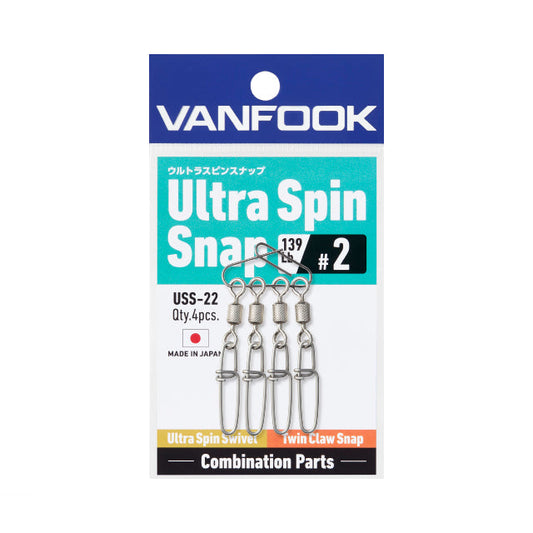 Swivel - Vanfook - Ultra Spin Snap USS-22